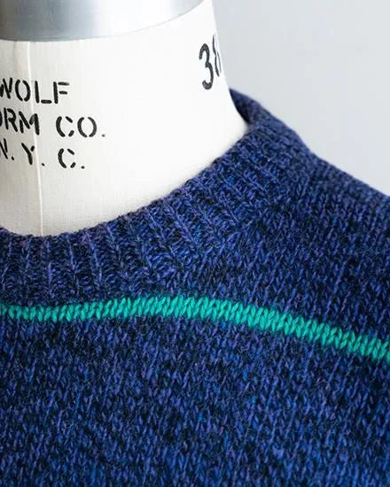【VINTAGE】80-90s Eddie Bauer Border Sweater "Made In USA"