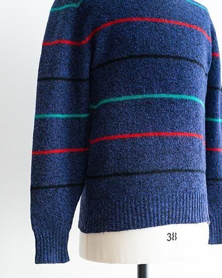 【VINTAGE】80-90s Eddie Bauer Border Sweater "Made In USA"