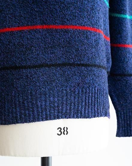 【VINTAGE】80-90s Eddie Bauer Border Sweater "Made In USA"