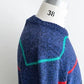 【VINTAGE】80-90s Eddie Bauer Border Sweater "Made In USA"