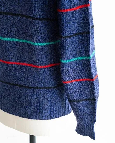 【VINTAGE】80-90s Eddie Bauer Border Sweater "Made In USA"