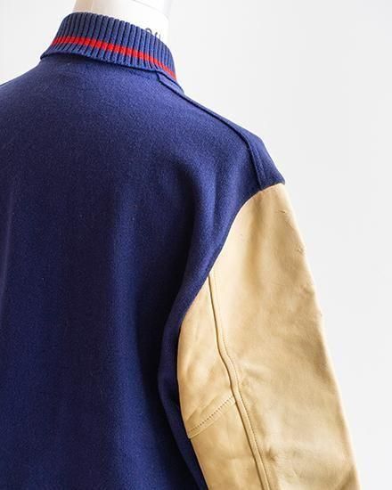 【VINTAGE】50s H.L.Whiting Varsity jacket "Good Color"