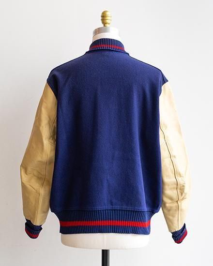 【VINTAGE】50s H.L.Whiting Varsity jacket "Good Color"