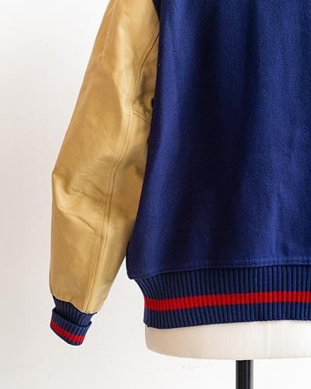 【VINTAGE】50s H.L.Whiting Varsity jacket "Good Color"