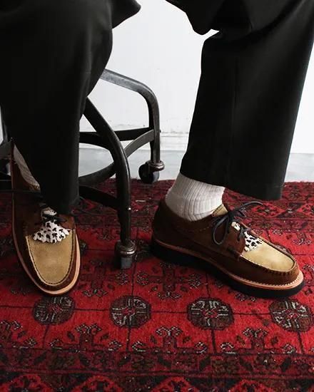 【YUKETEN】Blucher with Kiltie Moccasin "Fort Request”