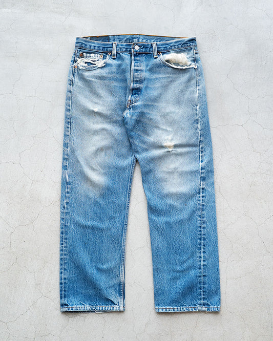 【VINTAGE】90s Levis 501 『Made In USA ＆Very Good Size』『表記W36/L30』①