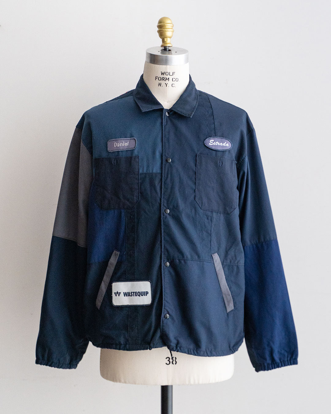 【redad】Navy Work Shirts Remake Coach Jacket『Fort Exclusive』①