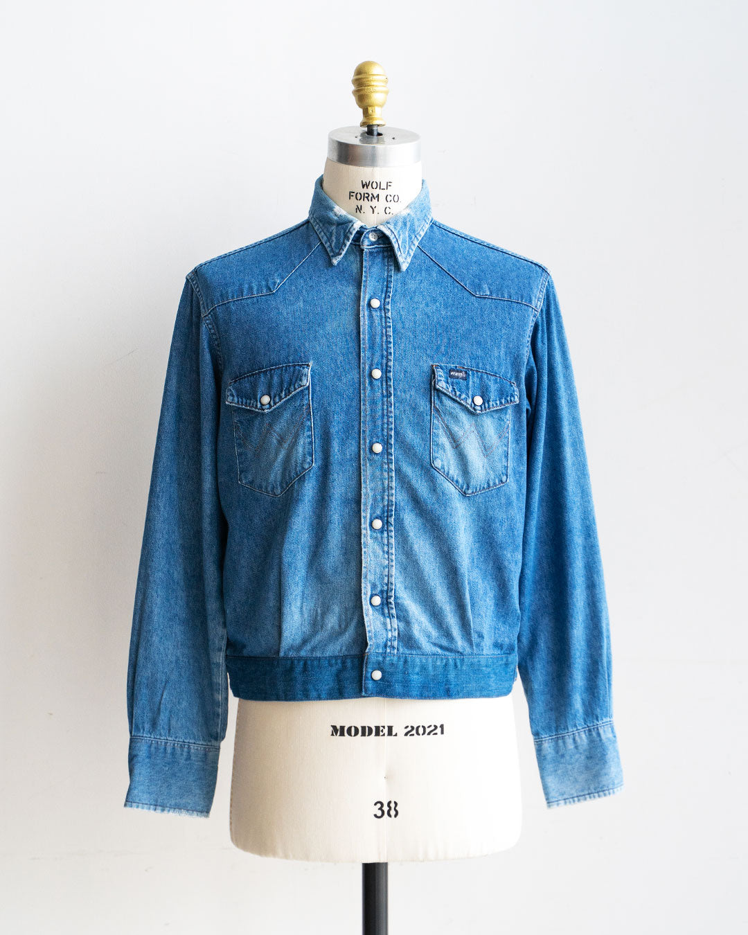 【HEXICO】Short Denim Western 『80-90s Western Shirt』①