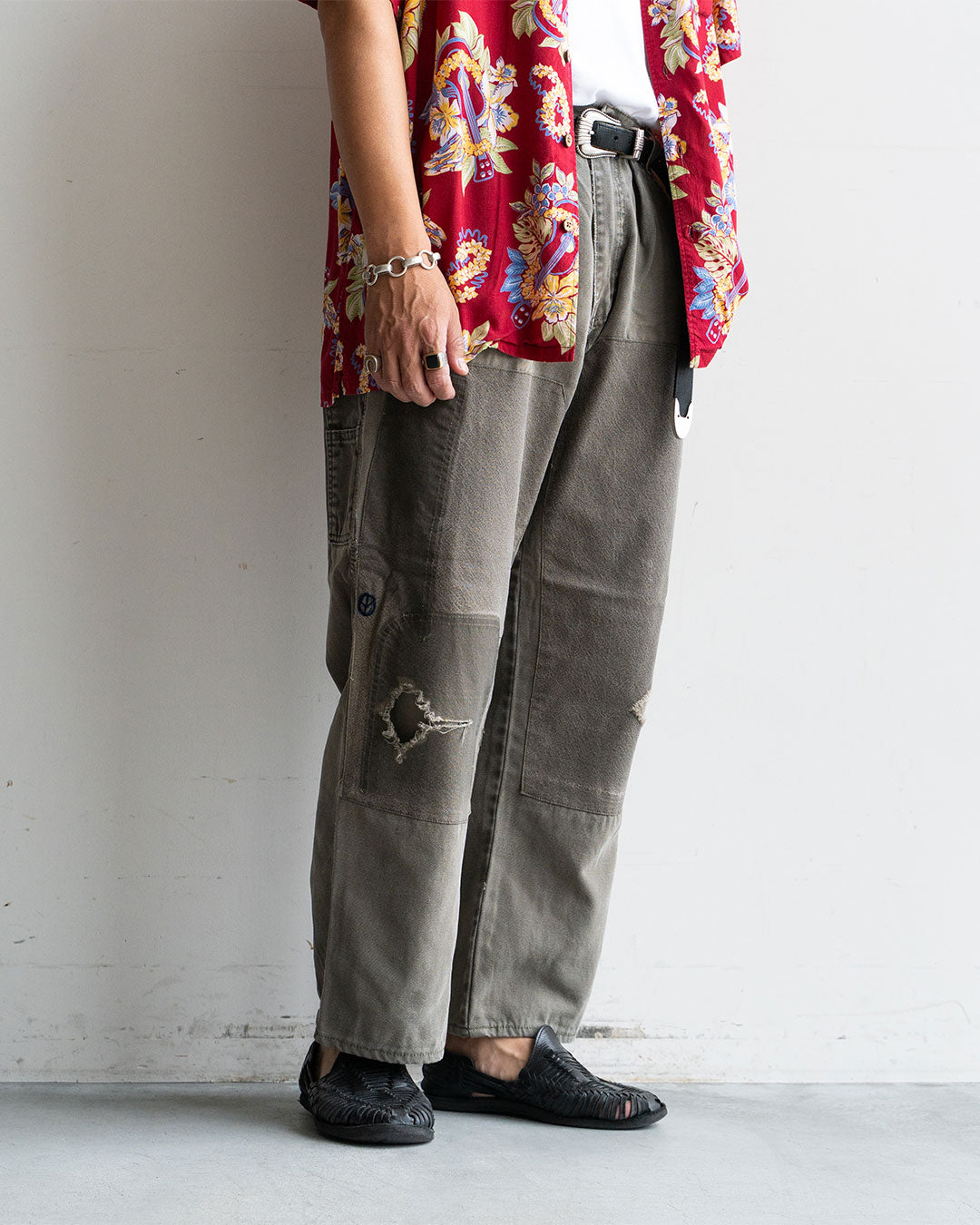 【Made By Sunny Side Up】Re Tapered Double Knee Work Pants ④