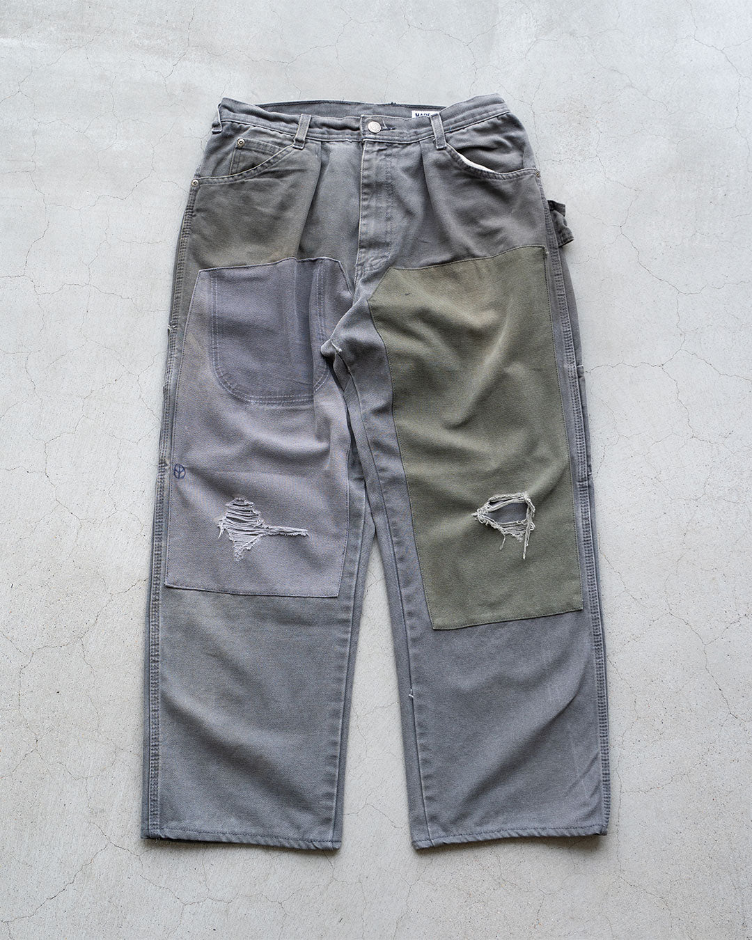 【Made By Sunny Side Up】Re Tapered Double Knee Work Pants ①