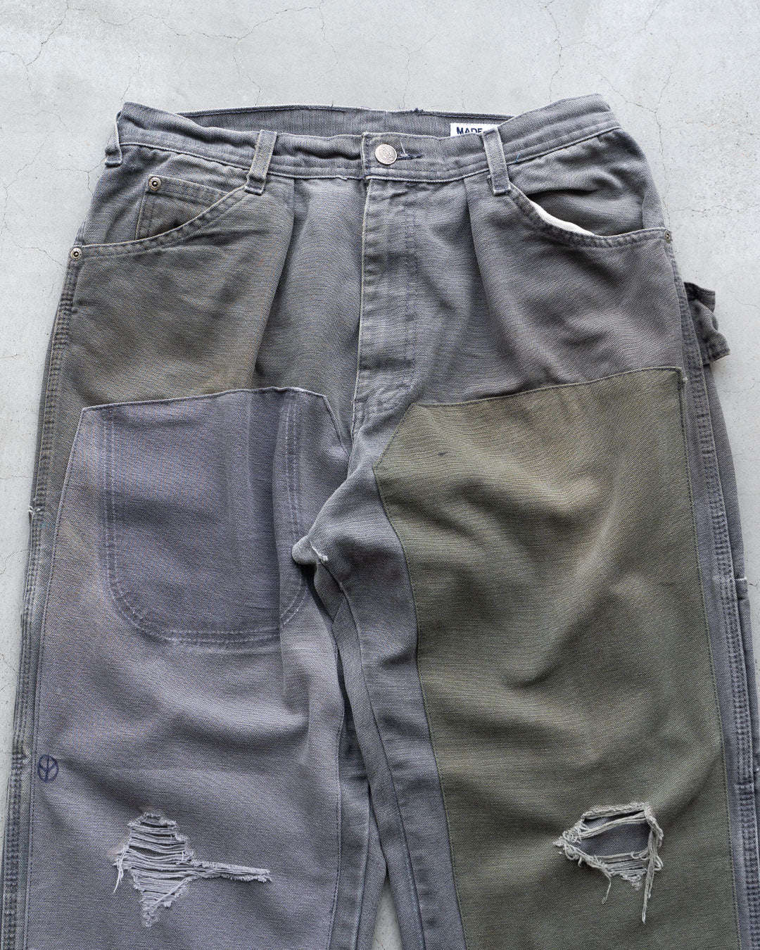 【Made By Sunny Side Up】Re Tapered Double Knee Work Pants ①