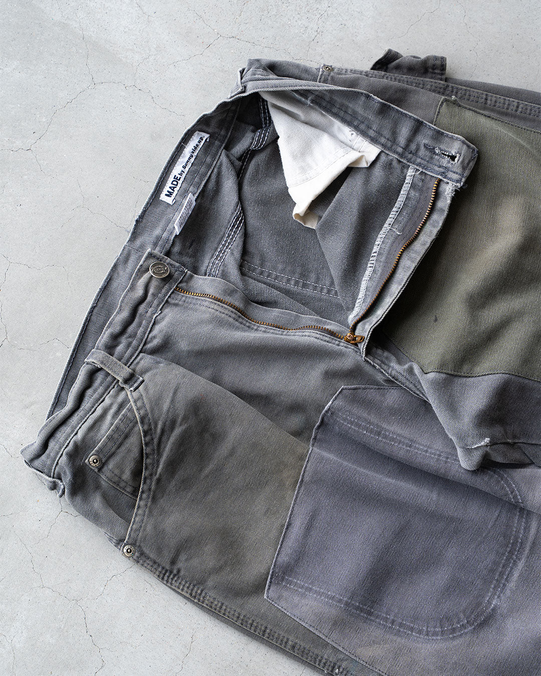 【Made By Sunny Side Up】Re Tapered Double Knee Work Pants ①