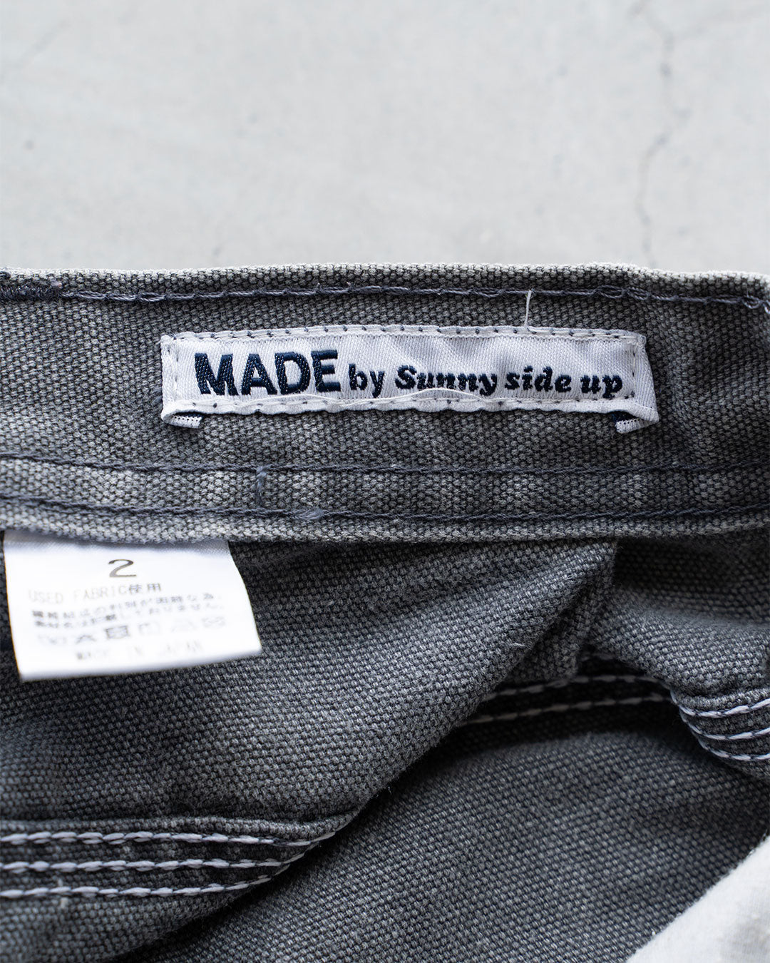 【Made By Sunny Side Up】Re Tapered Double Knee Work Pants ①