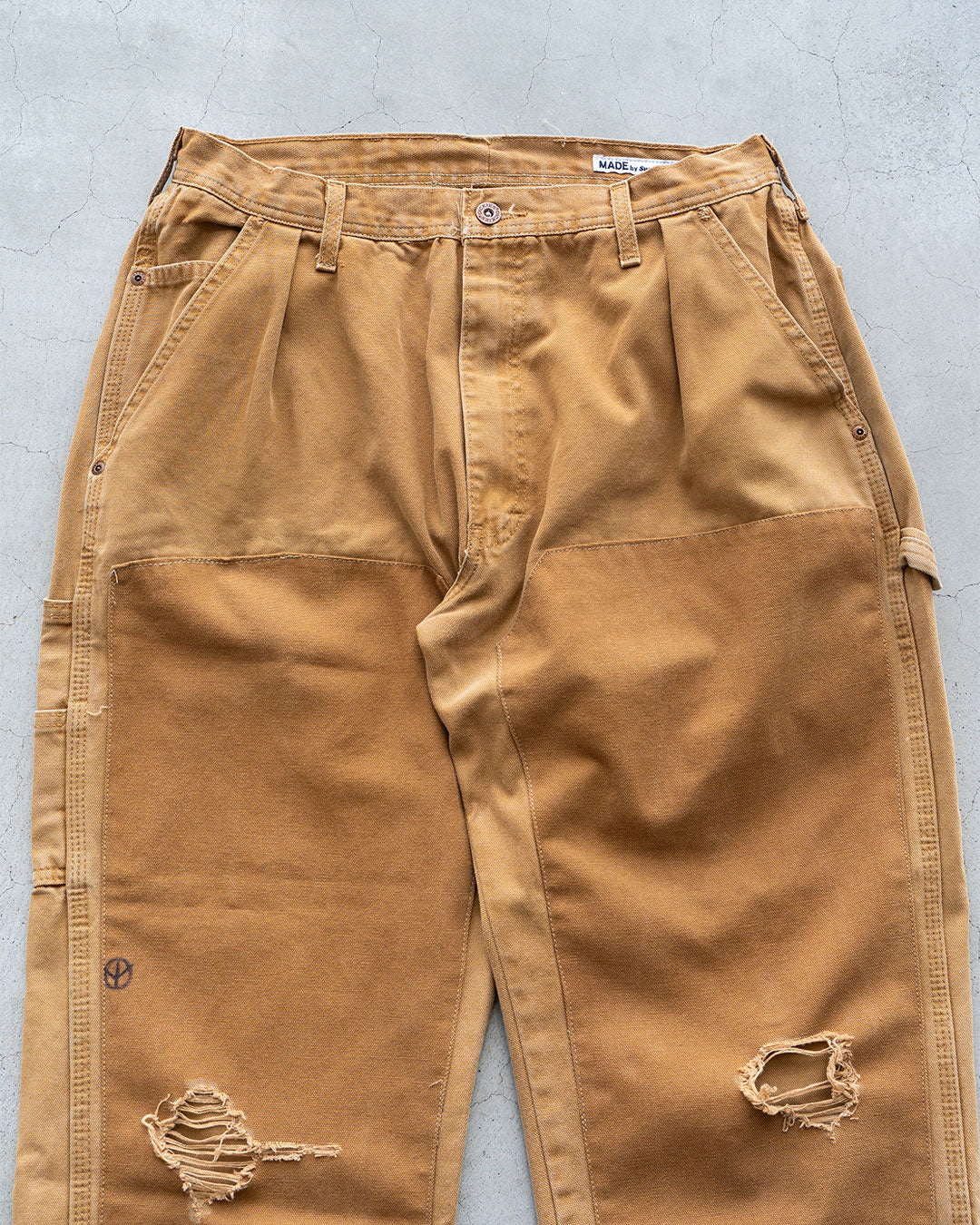 【Made By Sunny Side Up】Re Tapered Double Knee Work Pants ②