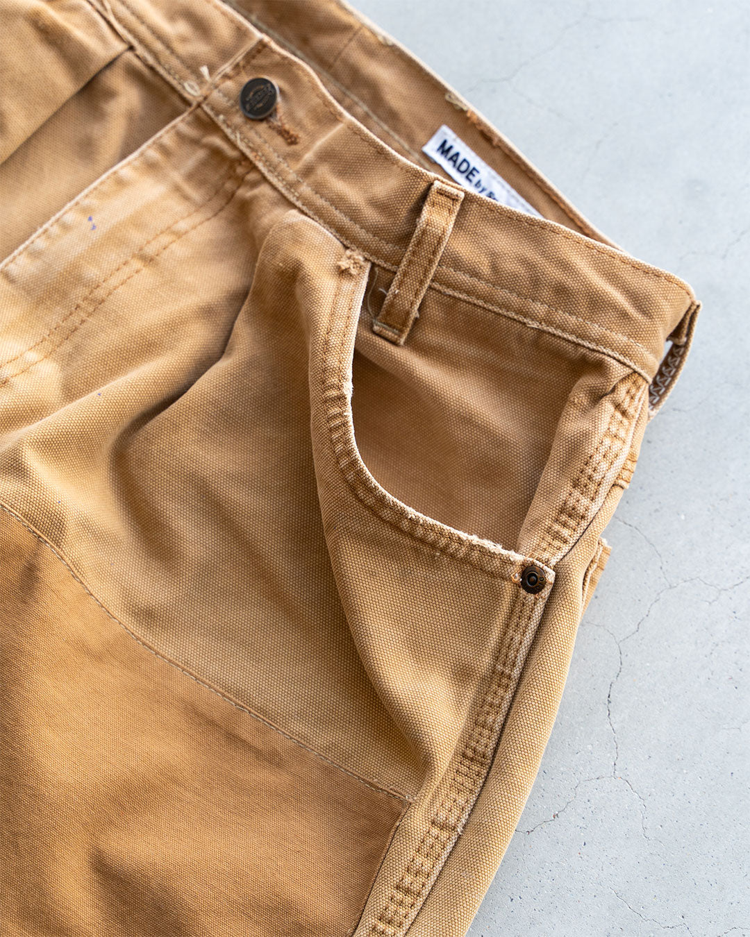 【Made By Sunny Side Up】Re Tapered Double Knee Work Pants ③