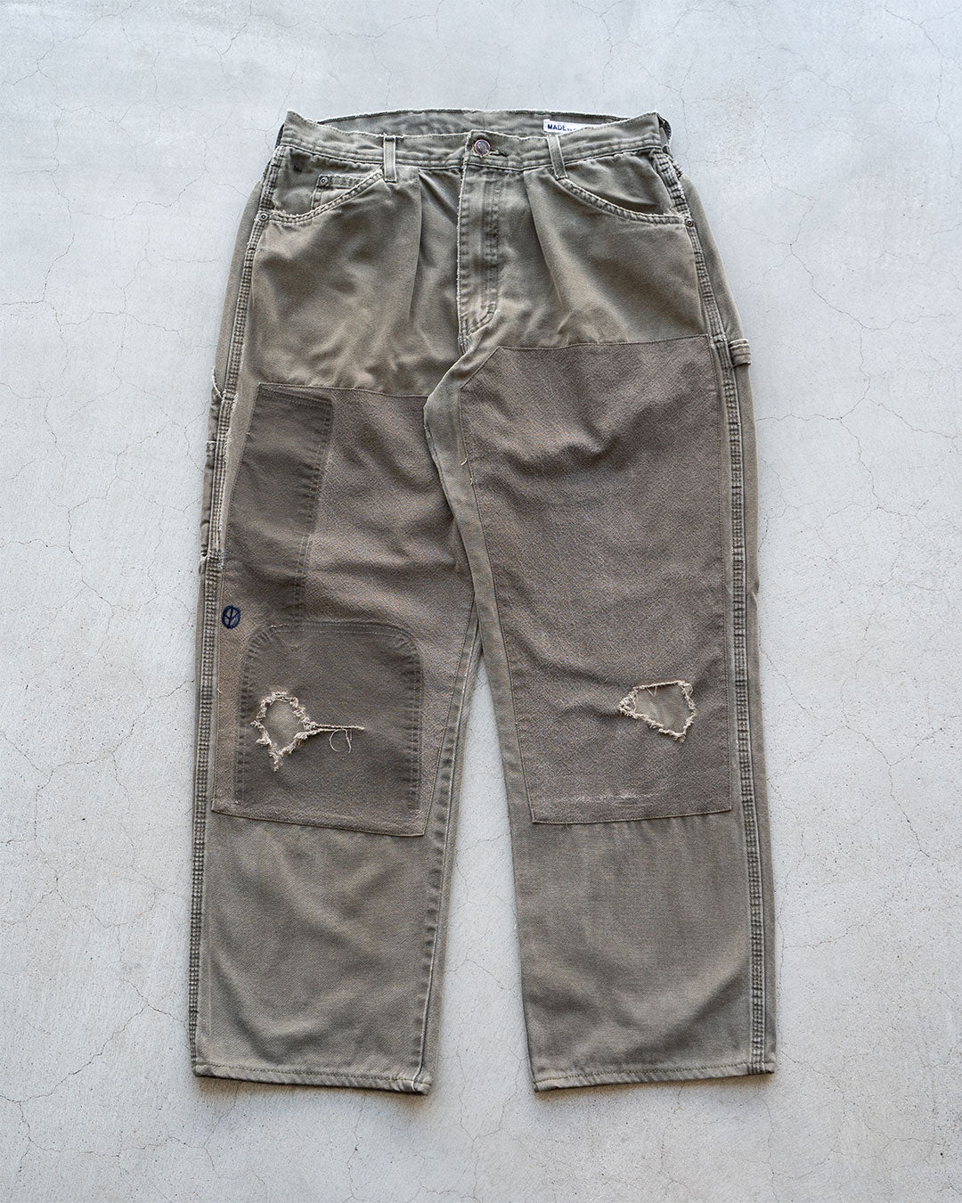 【Made By Sunny Side Up】Re Tapered Double Knee Work Pants ④