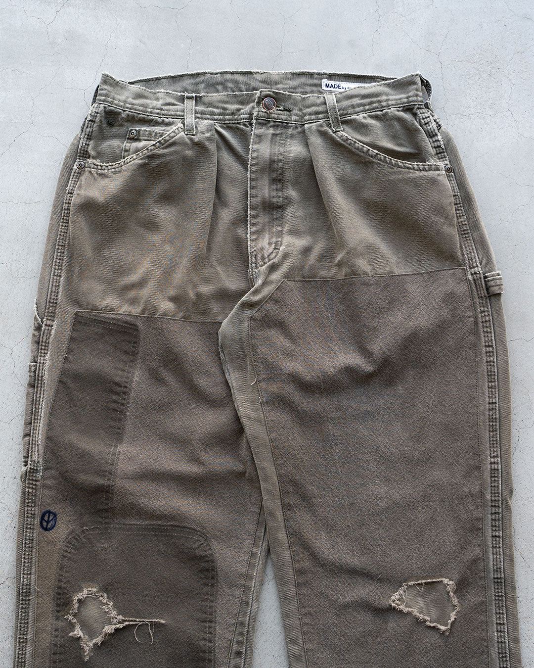 【Made By Sunny Side Up】Re Tapered Double Knee Work Pants ④