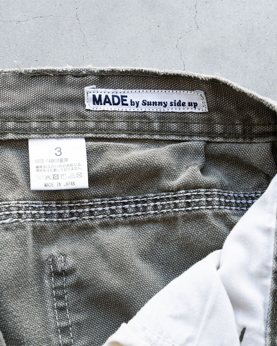 【Made By Sunny Side Up】Re Tapered Double Knee Work Pants ④