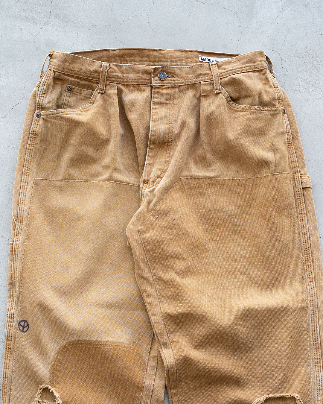 【Made By Sunny Side Up】Re Tapered Double Knee Work Pants ⑥