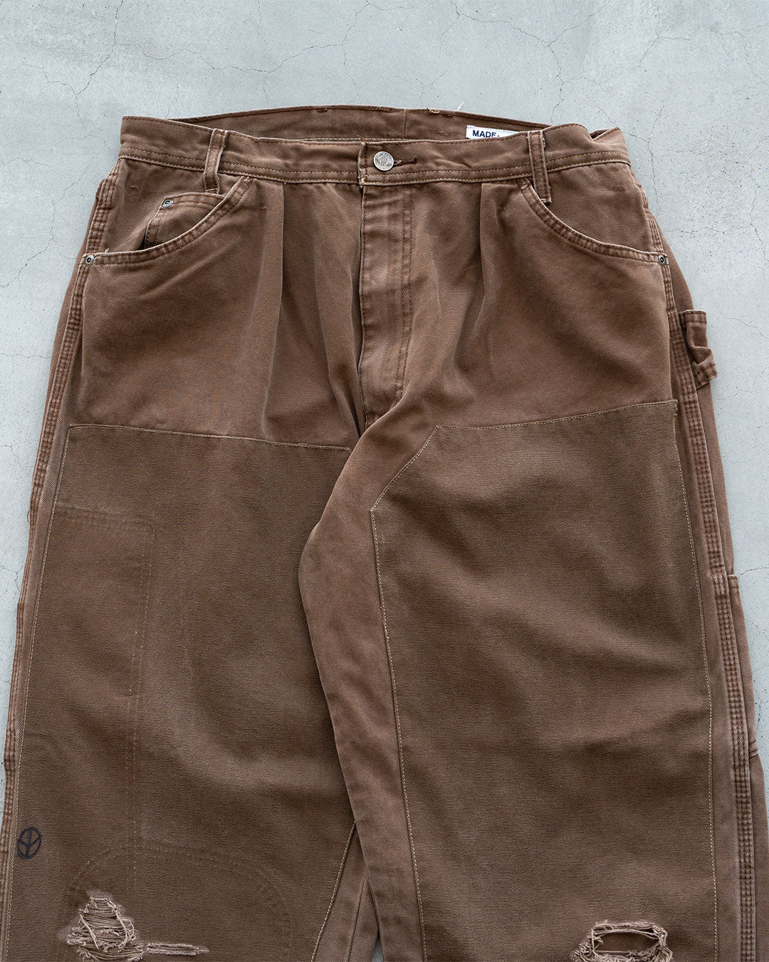 【Made By Sunny Side Up】Re Tapered Double Knee Work Pants ⑦