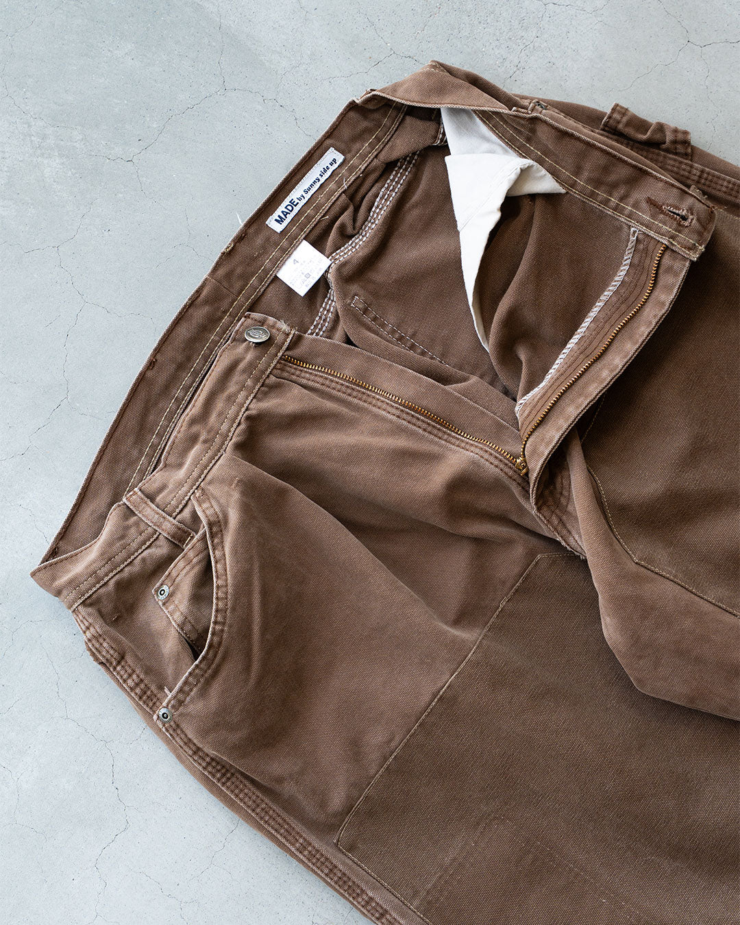 【Made By Sunny Side Up】Re Tapered Double Knee Work Pants ⑦