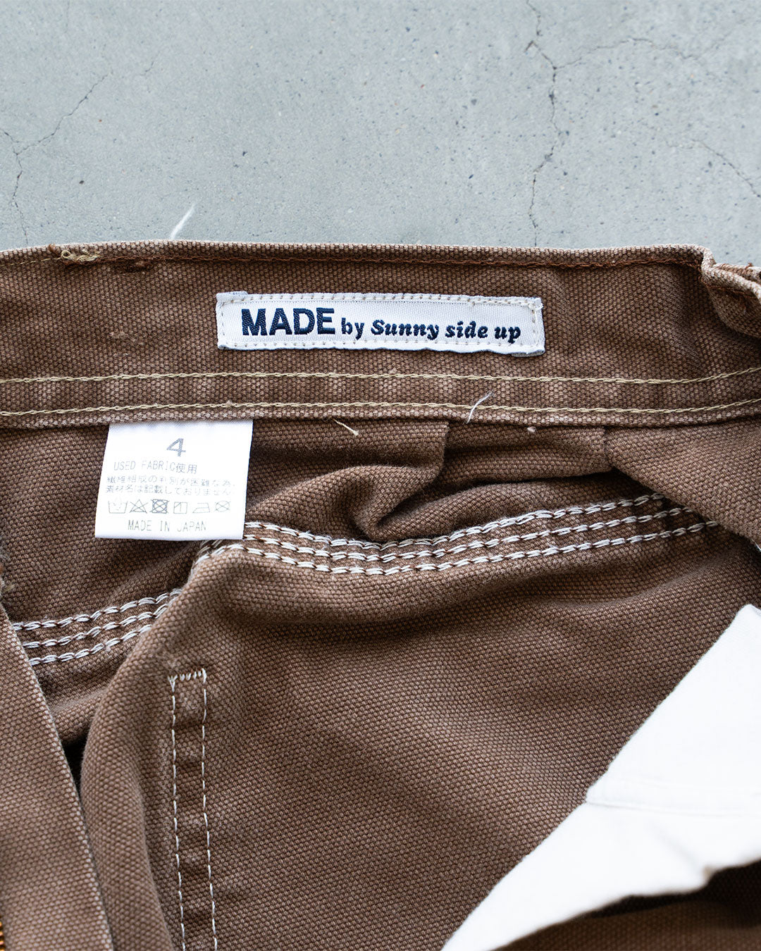 【Made By Sunny Side Up】Re Tapered Double Knee Work Pants ⑦