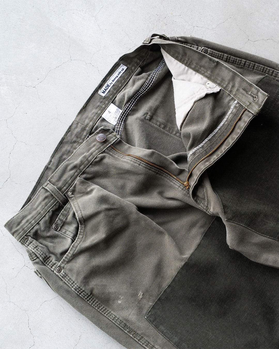 【Made By Sunny Side Up】Re Tapered Double Knee Work Pants ⑧