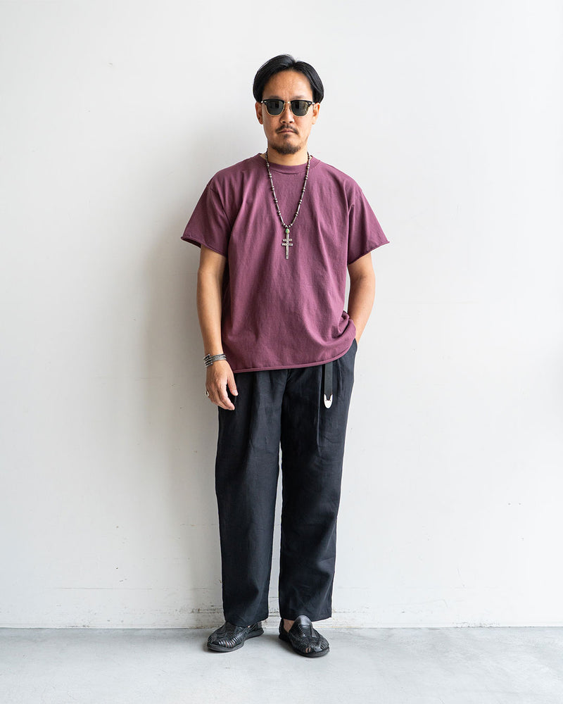 身長175cm　体重69kg / 着用サイズ L / カラー Plum