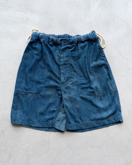 【HEXICO】M45-Type Denim Shorts 40S U.S.Navy Bag.Barrack①