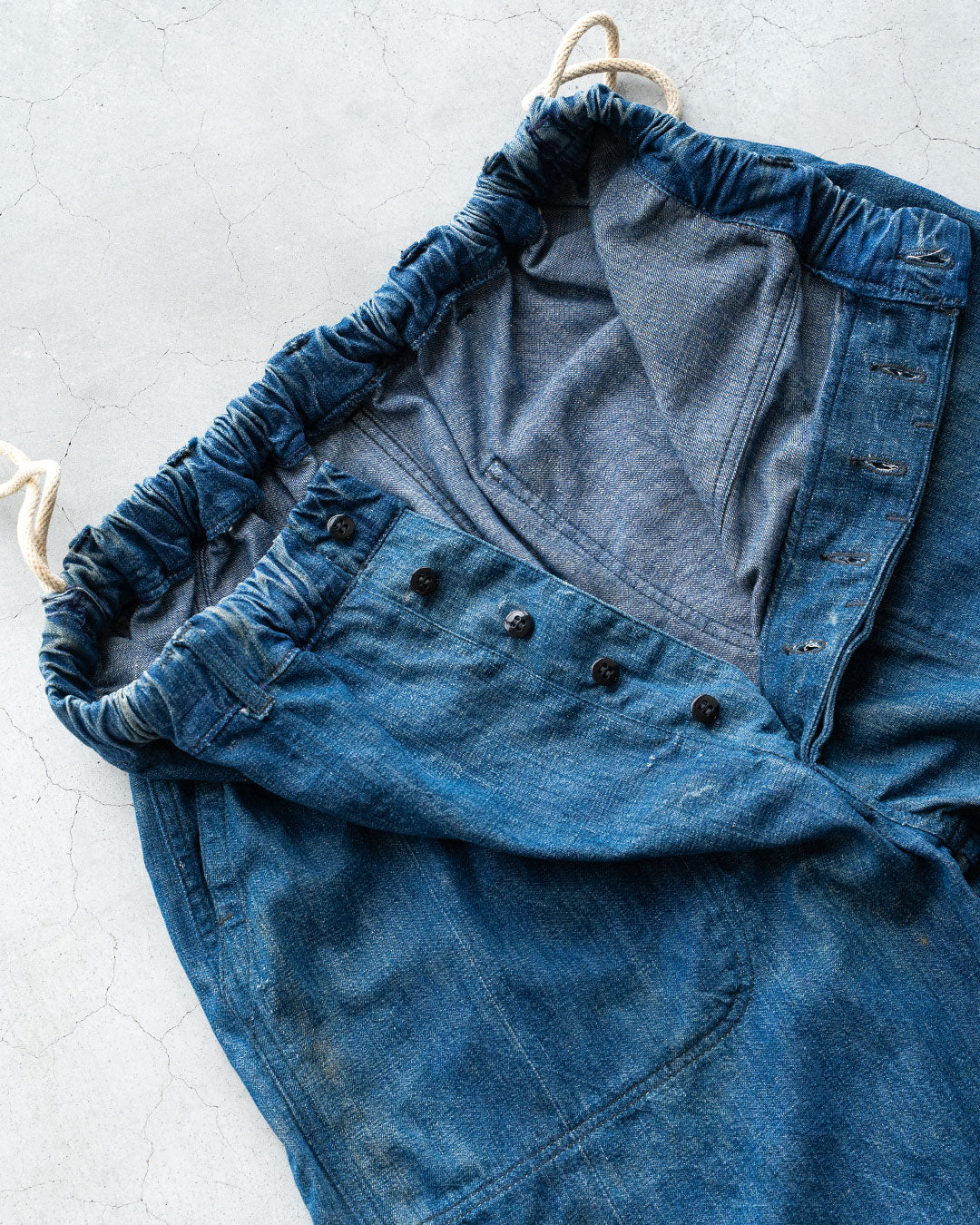 【HEXICO】M45-Type Denim Shorts 40S U.S.Navy Bag.Barrack①
