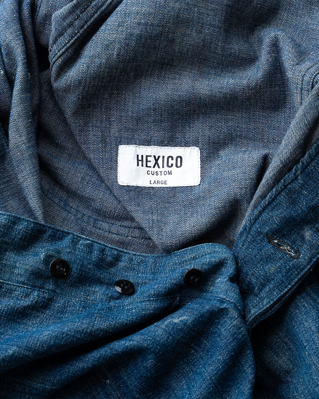 【HEXICO】M45-Type Denim Shorts 40S U.S.Navy Bag.Barrack①
