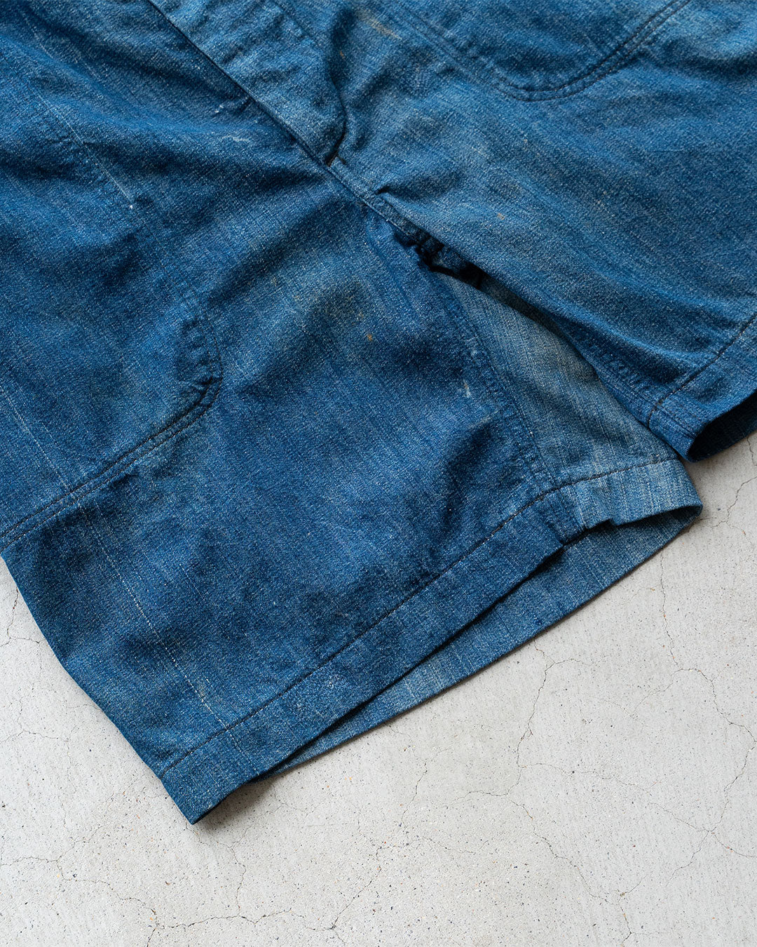 【HEXICO】M45-Type Denim Shorts 40S U.S.Navy Bag.Barrack①
