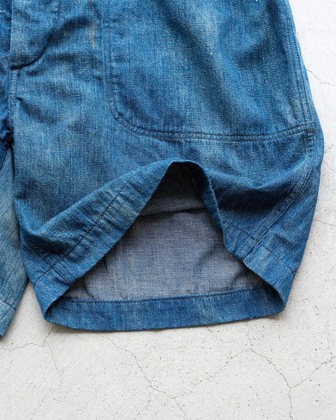 【HEXICO】M45-Type Denim Shorts 40S U.S.Navy Bag.Barrack①
