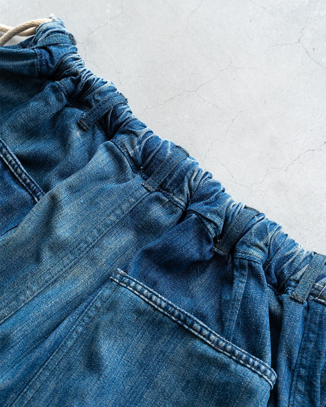 【HEXICO】M45-Type Denim Shorts 40S U.S.Navy Bag.Barrack①