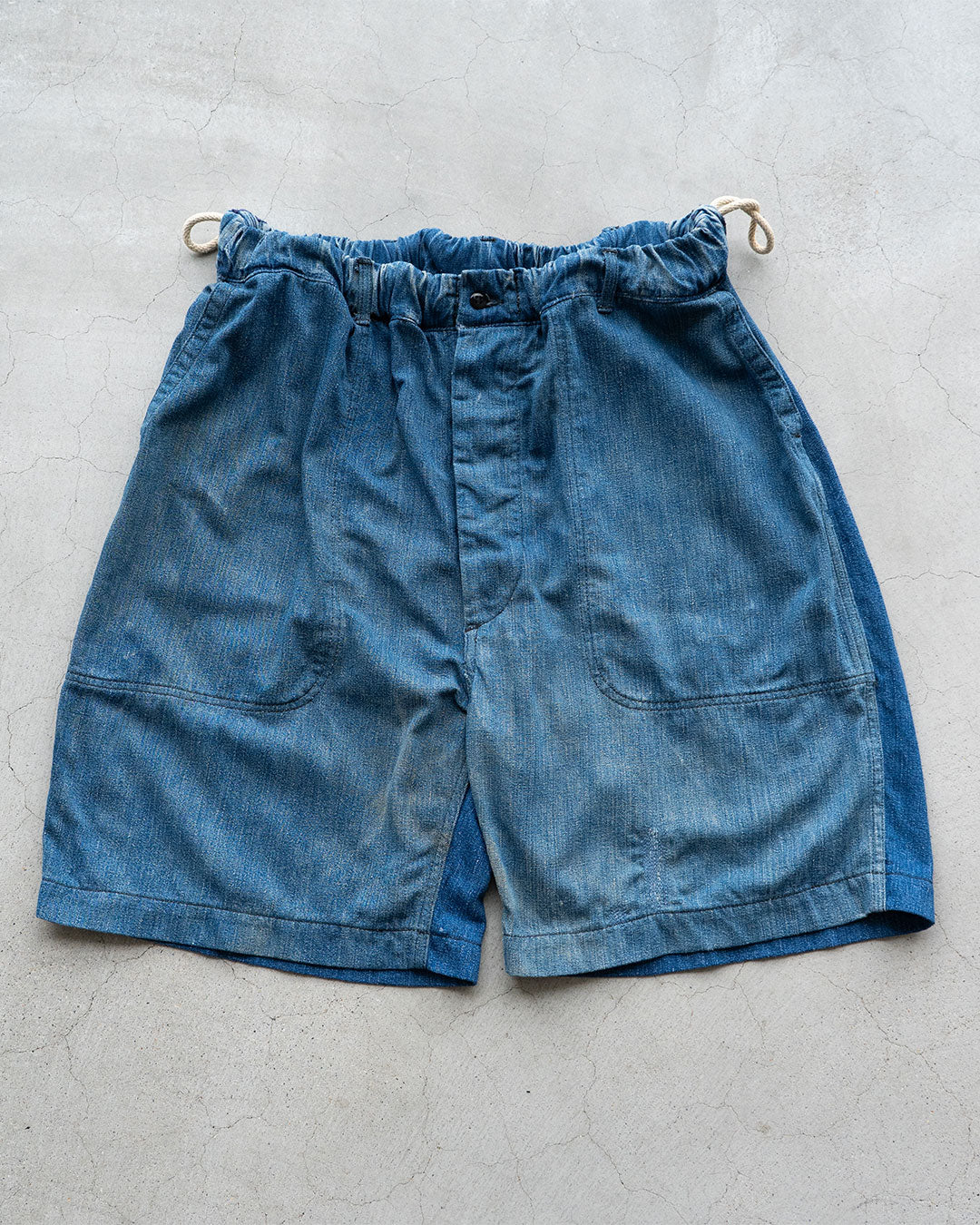【HEXICO】M45-Type Denim Shorts 40S U.S.Navy Bag.Barrack②