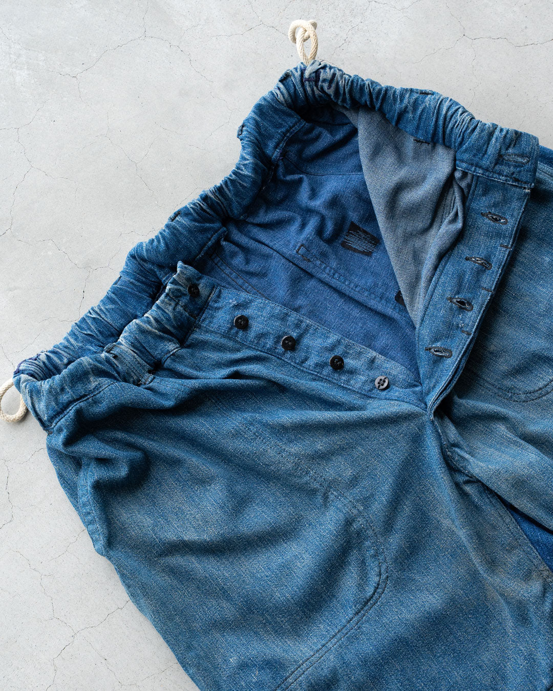 【HEXICO】M45-Type Denim Shorts 40S U.S.Navy Bag.Barrack②