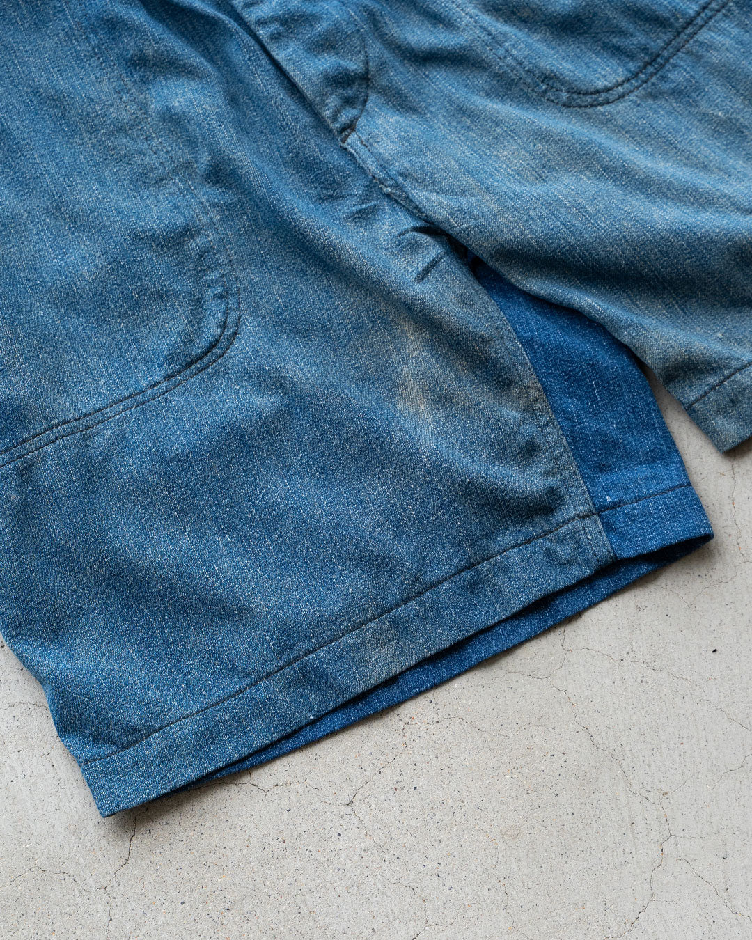 【HEXICO】M45-Type Denim Shorts 40S U.S.Navy Bag.Barrack②