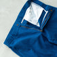 【HEXICO】Indigo Flannel Slacks 『30s Cinch Buckle Iron / 70-80s Talon 42 Brass』