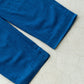 【HEXICO】Indigo Flannel Slacks 『30s Cinch Buckle Iron / 70-80s Talon 42 Brass』