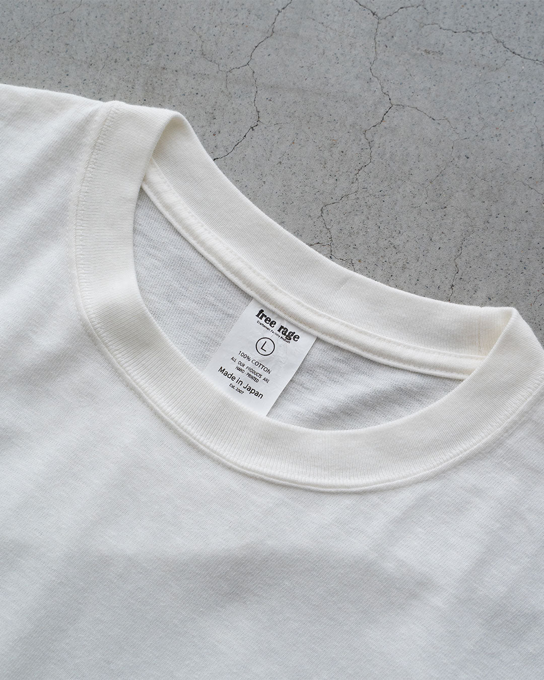 【The Beatles × free rage】『予約販売』Last Recording Recyclecotton S/S Tee