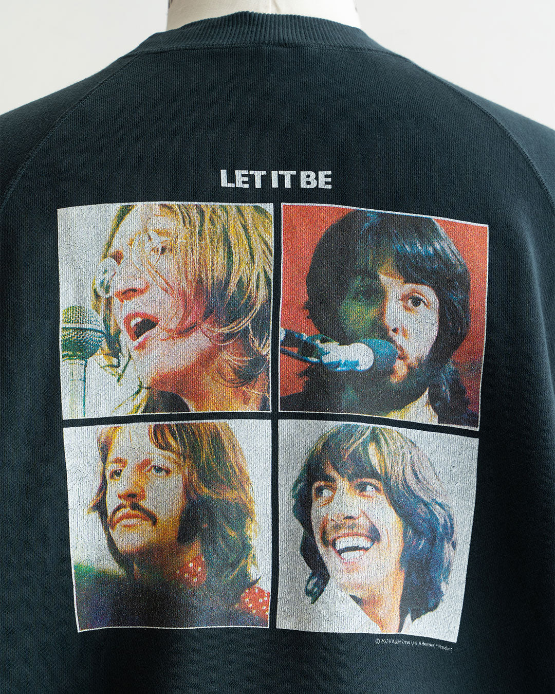 【The Beatles × free rage】『予約販売』Last Release Raglan Crew Sweat