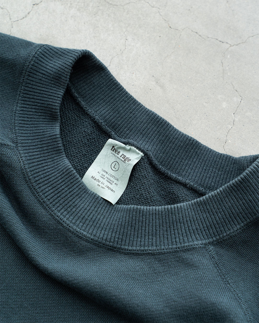 【The Beatles × free rage】『予約販売』Last Release Raglan Crew Sweat