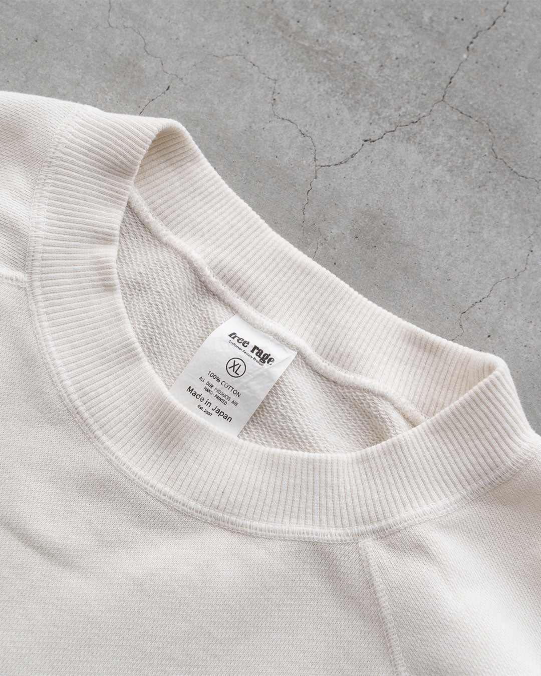 【The Beatles × free rage】『予約販売』Last Release Raglan Crew Sweat