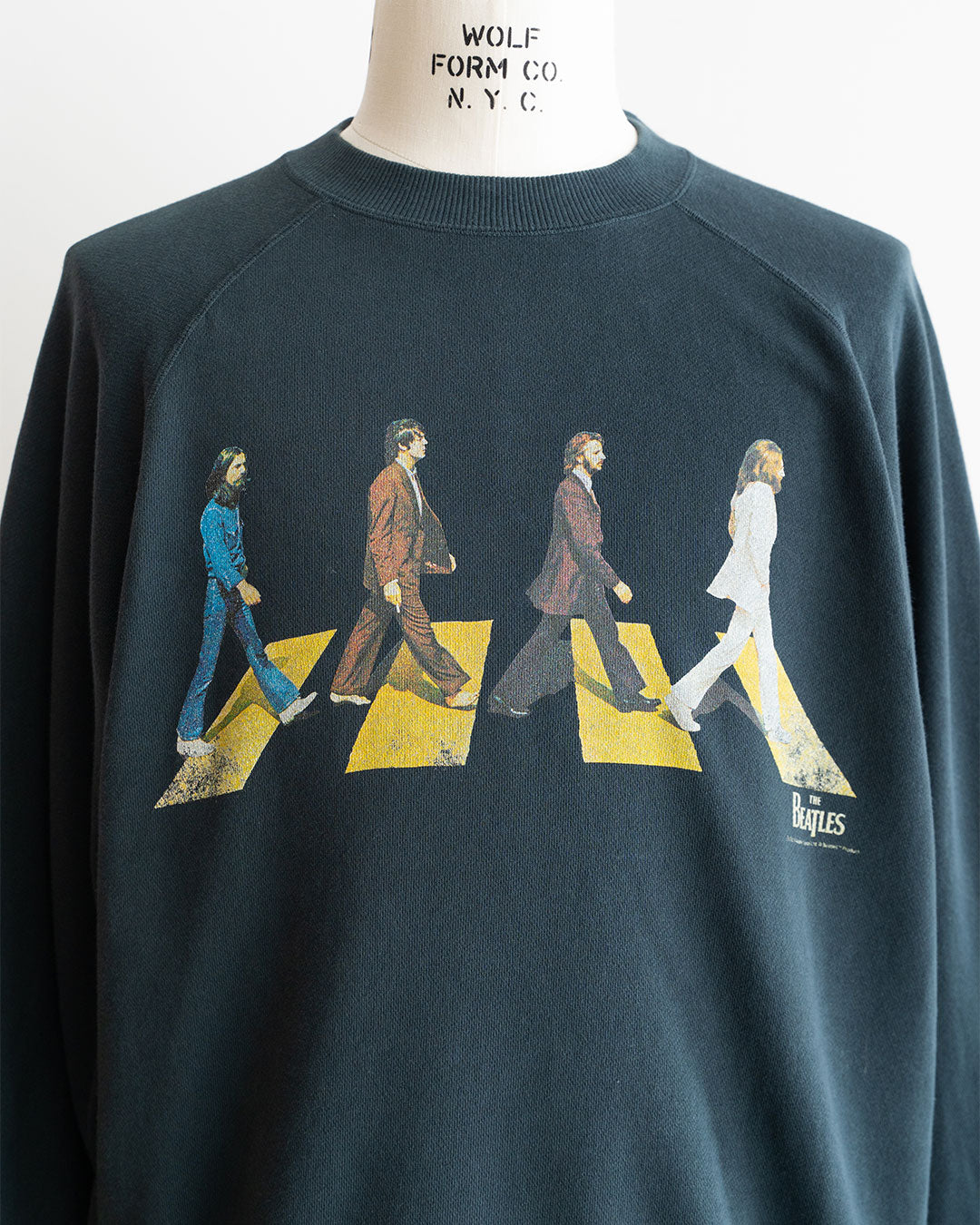 【The Beatles × free rage】『予約販売』Last Recording Raglan Crew Sweat