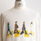 【The Beatles × free rage】『予約販売』Last Recording Raglan Crew Sweat