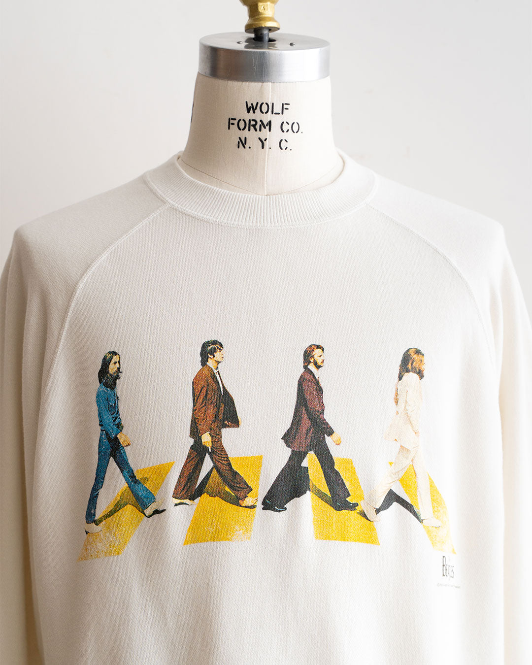 【The Beatles × free rage】『予約販売』Last Recording Raglan Crew Sweat