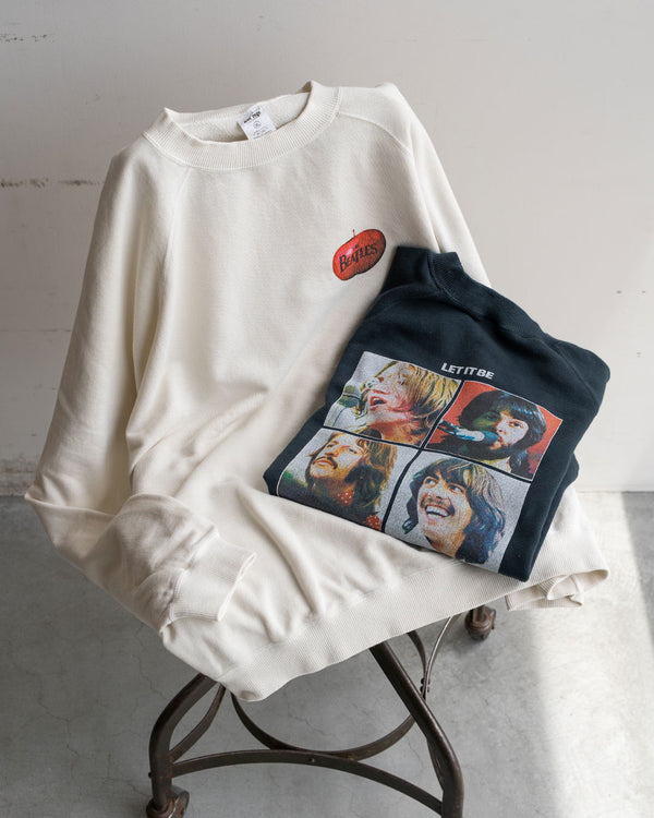 【The Beatles × free rage】Last Release Raglan Crew Sweat