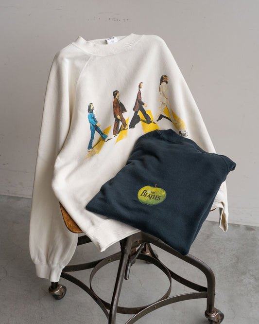 【The Beatles × free rage】『予約販売』Last Recording Raglan Crew Sweat