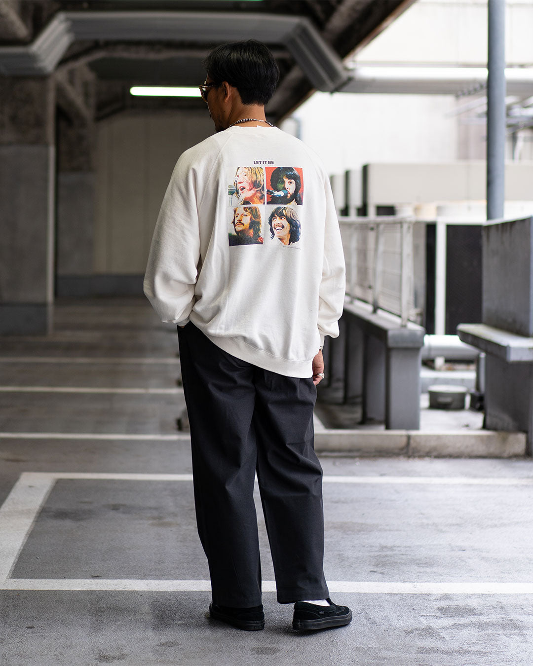 モデル 身長175cm 体重69kg / 着用サイズ XL / カラー White