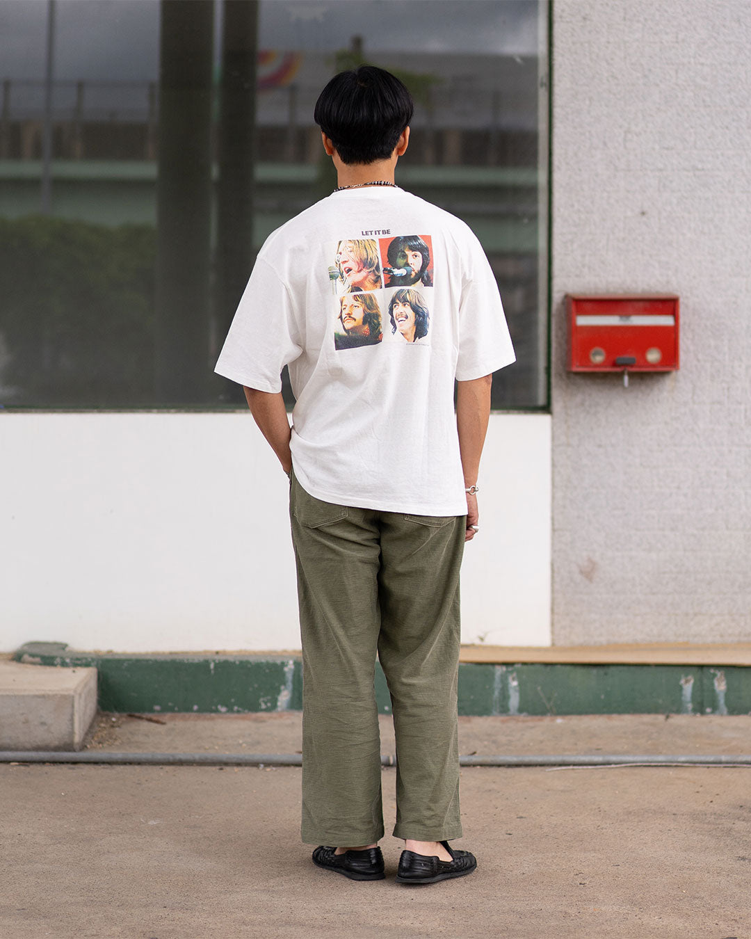 モデル 身長175cm 体重69kg / 着用サイズ XL / カラー  White